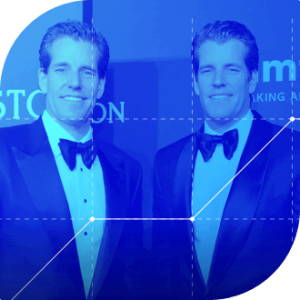 Picture of Winklevoss twins <br>Bitcoin Billionaires